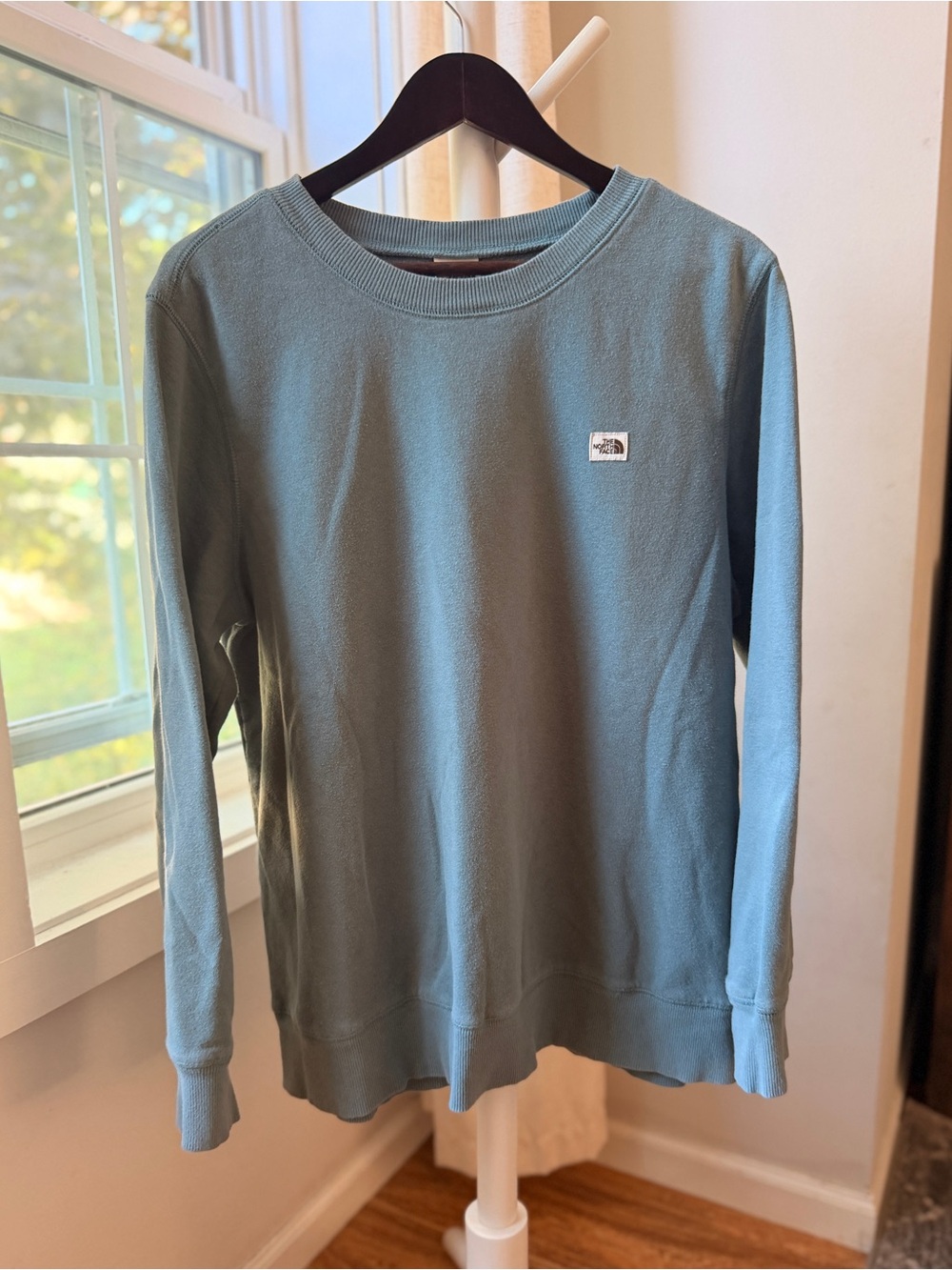 The North Face Women's Crewneck Sweater in Dusty Teal